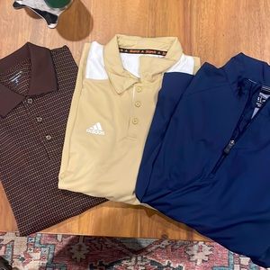 Men’s polo golf shirt size medium